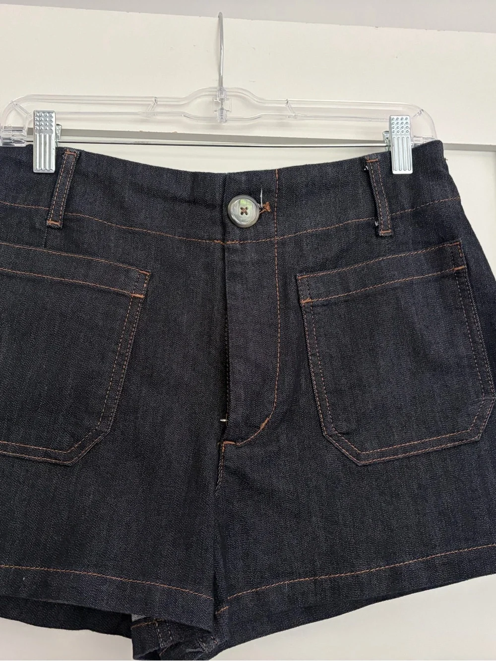 Maeve by Anthropologie dark denim women Jean shorts - Picture 3 of 3